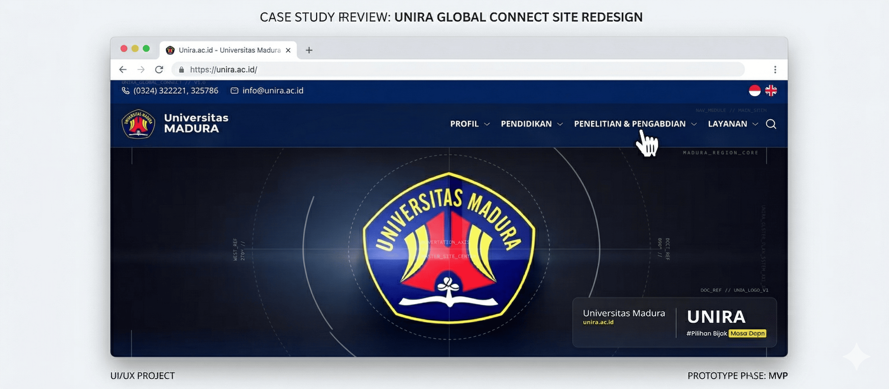 Website Universitas Madura